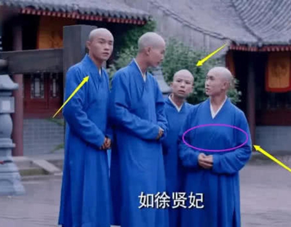 笑到肚子疼的穿帮镜头：古代的幼儿园我忍了，鲁智深的纹身掉色了 鹿血片 第8张