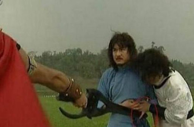 笑到肚子疼的穿帮镜头：古代的幼儿园我忍了，鲁智深的纹身掉色了 鹿血片 第7张