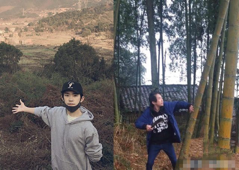 当明星回到老家，谁接地气，谁摆架子，看这些照片就能一目了然 鹿血片 第8张